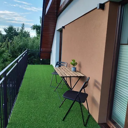 Turkusowe Laki 4c-2 Apartment Mosty (Puck)